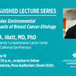 Distinguished Lecture Series The Complex Environmental Determinants of Breast Cancer Etiology.