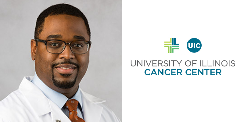 Dr. Gerald Gantt Jr., UIC assistant professor, becomes a UI Cancer Center member.