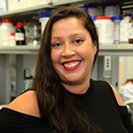 Laura Sanchez headshot in lab