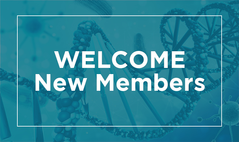 WELCOME New Members