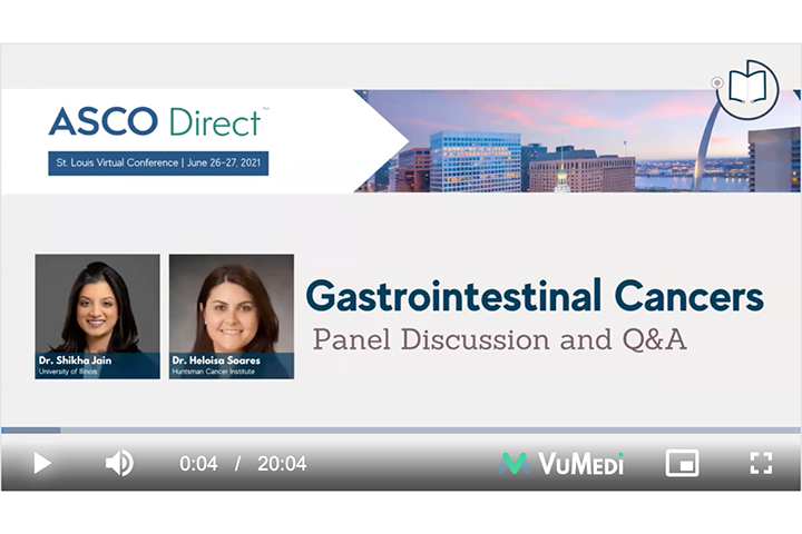 Dr Jain and Dr Soares Gastrointestinal Cancers introduction slide