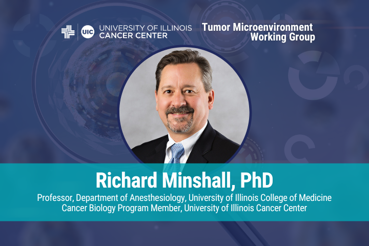 Photo of Richard Minshall, PhD, the featured speaker of this seminar.