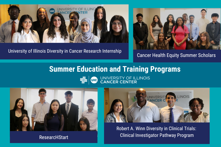 Summer Programs Up and Running - University of Illinois Cancer Center