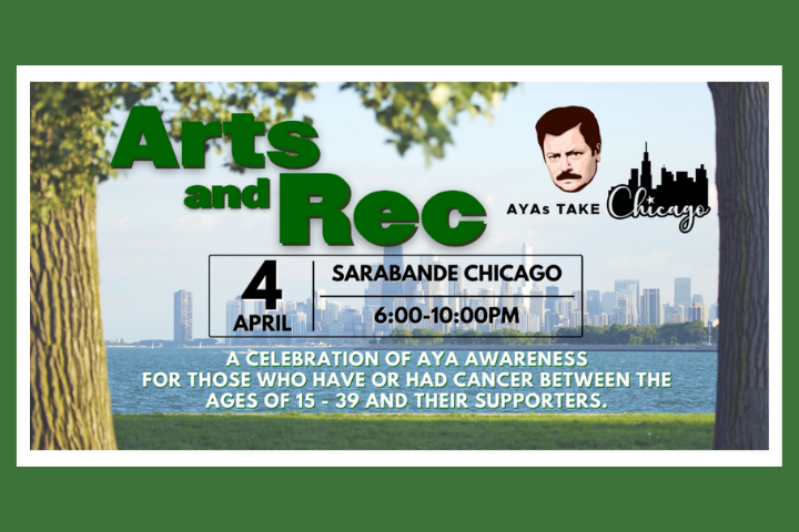 AYAs Take Chicago 2024: Arts and Rec Graphic