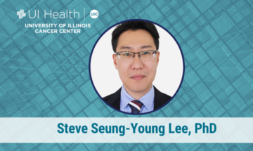 Image promotes new NCI grant for Cancer Center member Steve Seung-Young Lee, PhD.