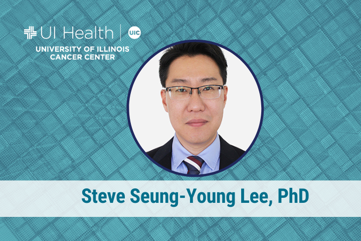 Image promotes new NCI grant for Cancer Center member Steve Seung-Young Lee, PhD.