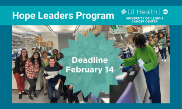 Image promoting February 14 deadlines for Hope Leaders grants.