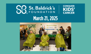 Image promoting St. Baldrick's Foundation fundraising event March 21 at UI Health