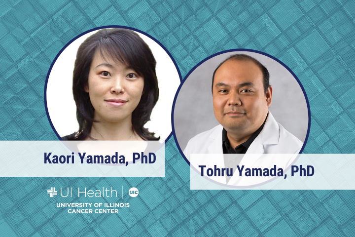 Images of Kaori Yamada, PhD, and Tohru Yamada, PhD