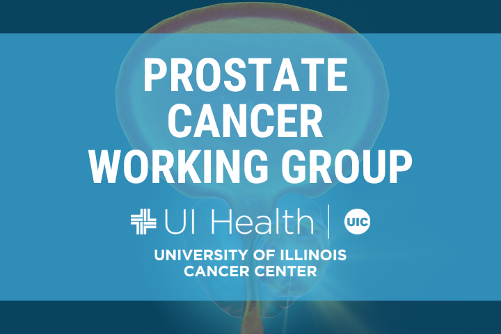 This month's University of Illinois Cancer Center's Prostate Cancer Working Group meeting will be for faculty only.