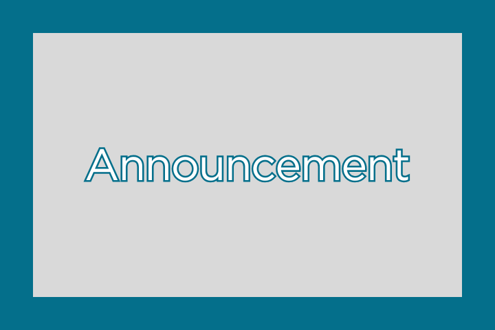 Announcement
