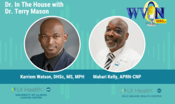 Photo of Karriem Watson, DHSc, MS, MPH and Mahari Kelly, APRN-CNP