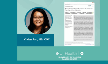 Headshot of Vivian Pan and her recent publication